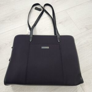 COPY - Vintage Coach nylon leather trim Laptop shoulder bag